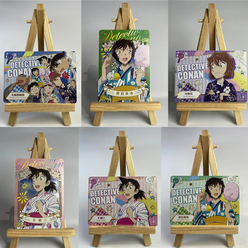 Original KAYOU Detective Conan Cards GR/◇GR Series001-005/001-004 Anime Characters Commemorative Collection Card