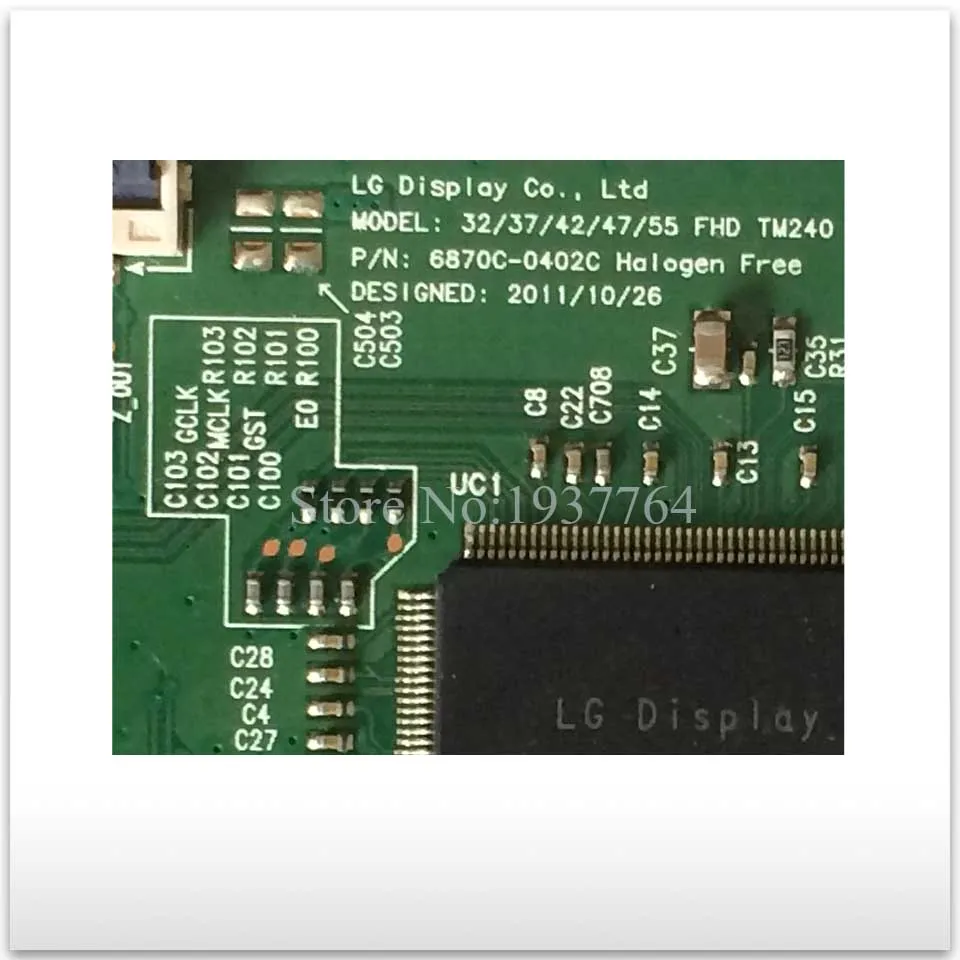 لوحة جديدة جيدة العمل عالية الجودة 6870C-0402B 6870C-0402C LC32/37/42/47/55 FHD TM240 LG لوحة المنطق
