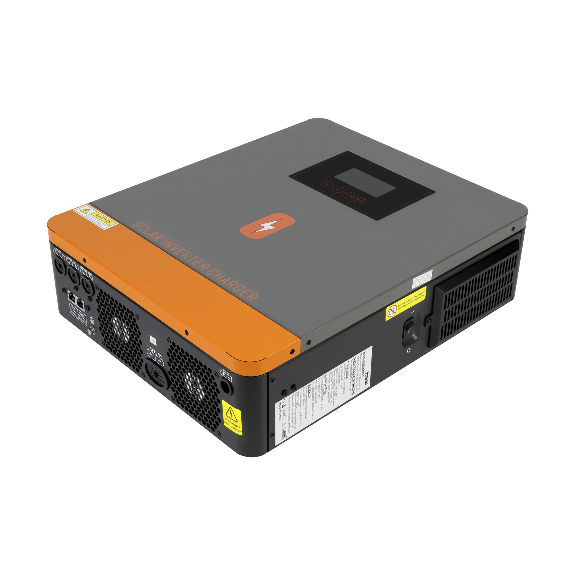 

Multi-function 4200W 6200W 230Vac Solar Inverter Built in MPPT Operating Voltage Range 55V-450V All in One Solar Inverter