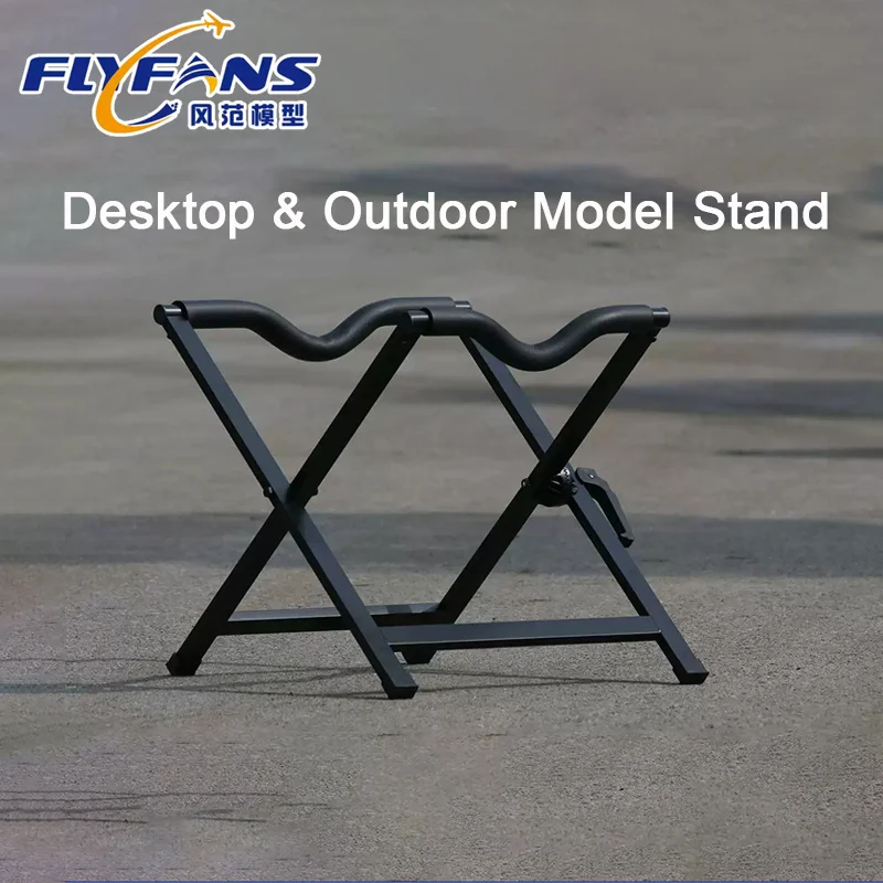 Aircraft Model Fixed Wing Remote Control Aircraft Support Metal Support Culvert Machine Turbojet Desktop Outfield Support