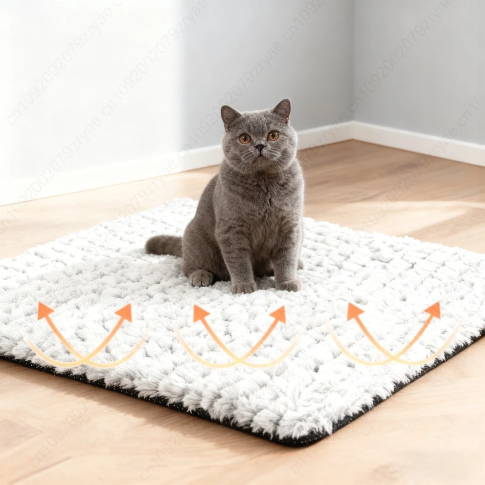 

Водонепроницаемый электрический коврик с подогревом для собак, регулируемая температура, с таймером, для сна, водонепроницаемый.