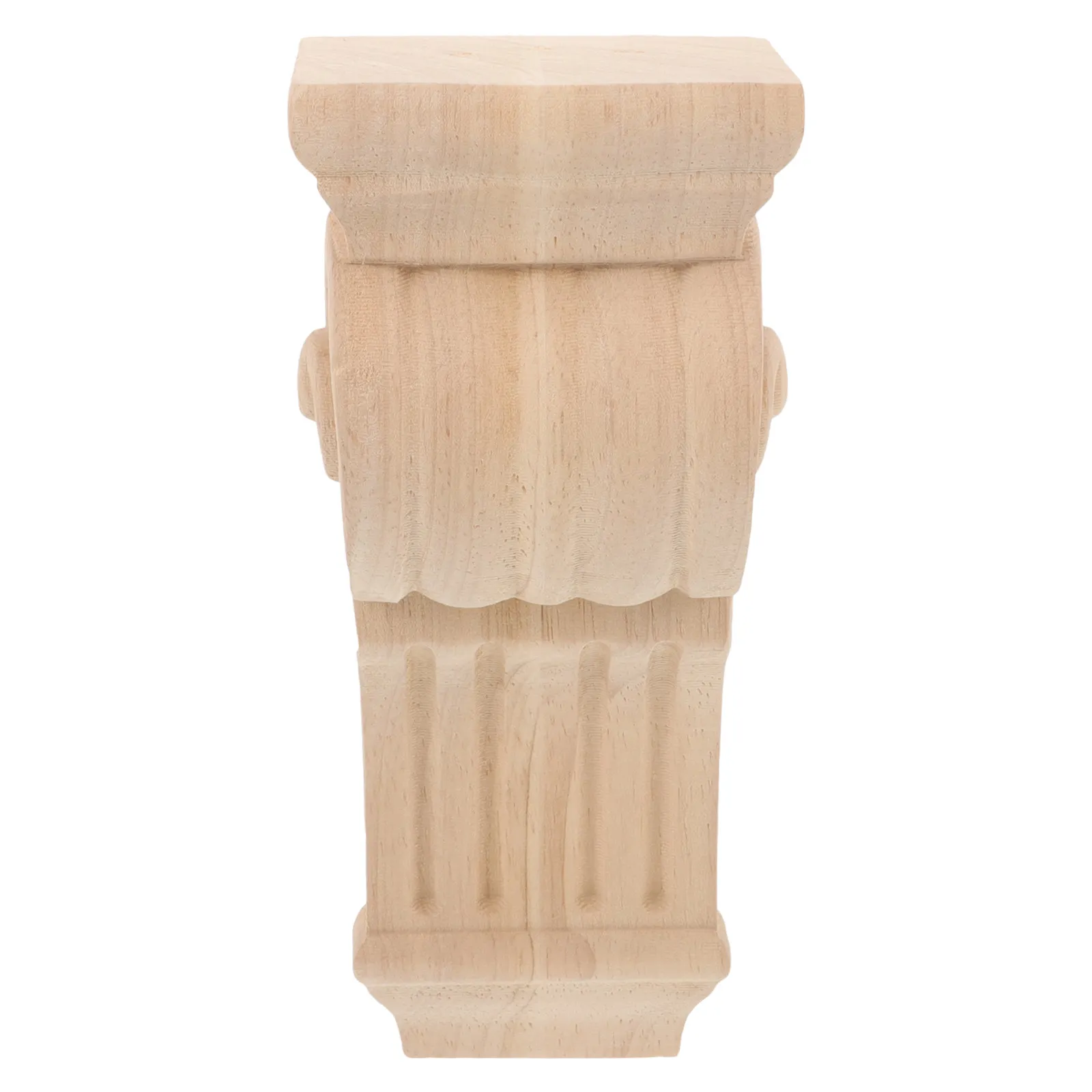 

Декоративная угловая накладка из массива дерева в виде римской колонны, деревянный корнэл для отделки шкафов, деревянные аппликации для мебели