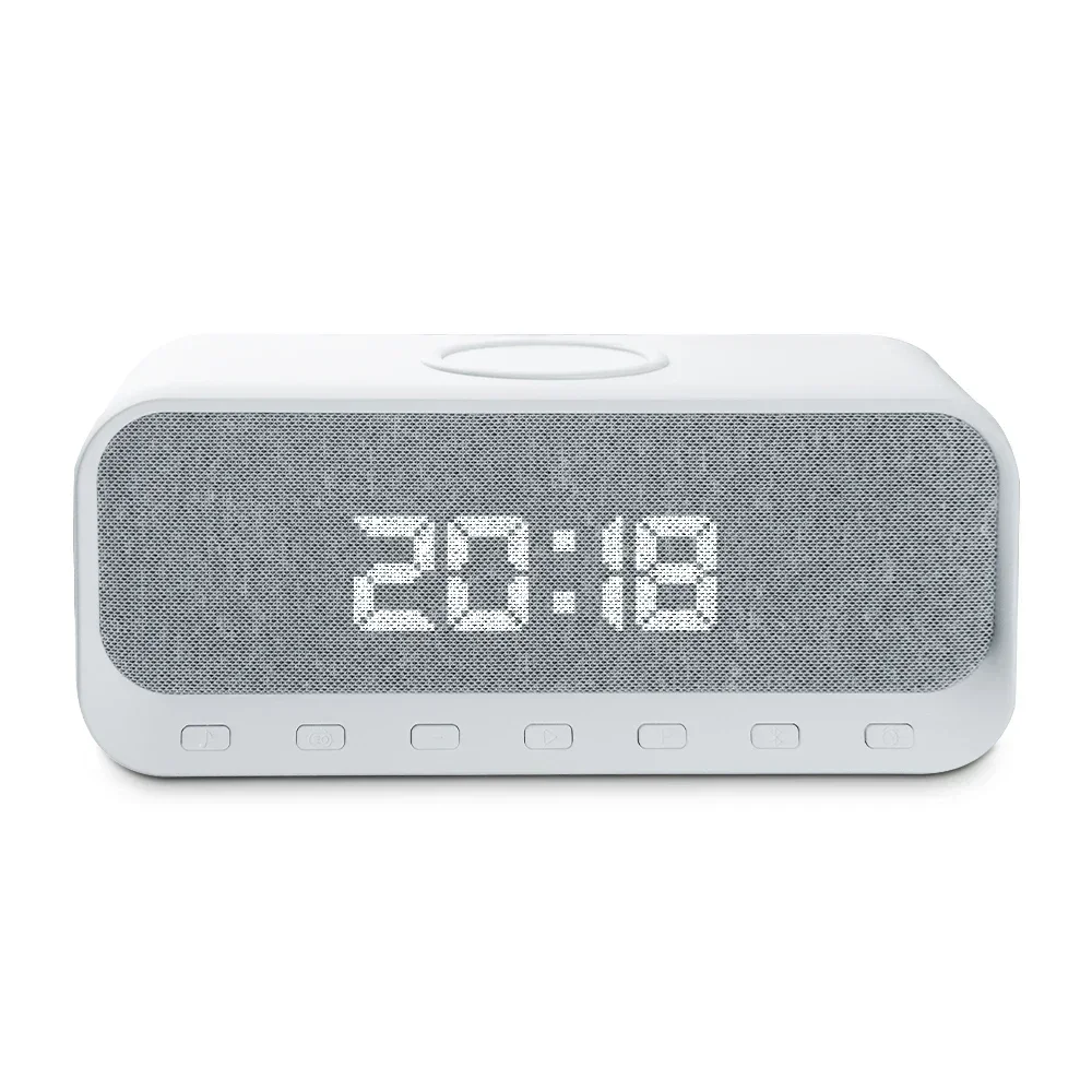 CYB-ST8 Wireless alarm clock speaker support FM radio/LED display/sleep mode