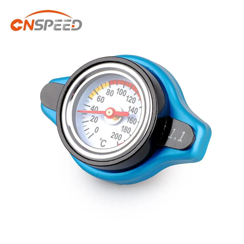 

For Honda Yamaha Kawasaki Suzuki Car Motorcycle Radiator Cap Tank Cover 0.9 1.1 1.3 Bar Big / Small Head Water Temperature Gauge