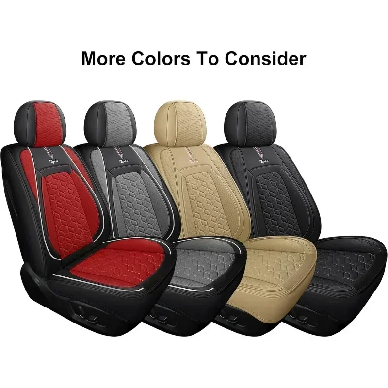 يغطي مقاعد السيارة مخصص صالح فورد F150 F250 F350 F450 سوبر طاقم/طاقم الكابينة بيك اب الشاحنات ، مانعة للتسرب بذلة مقاعد يغطي حماة