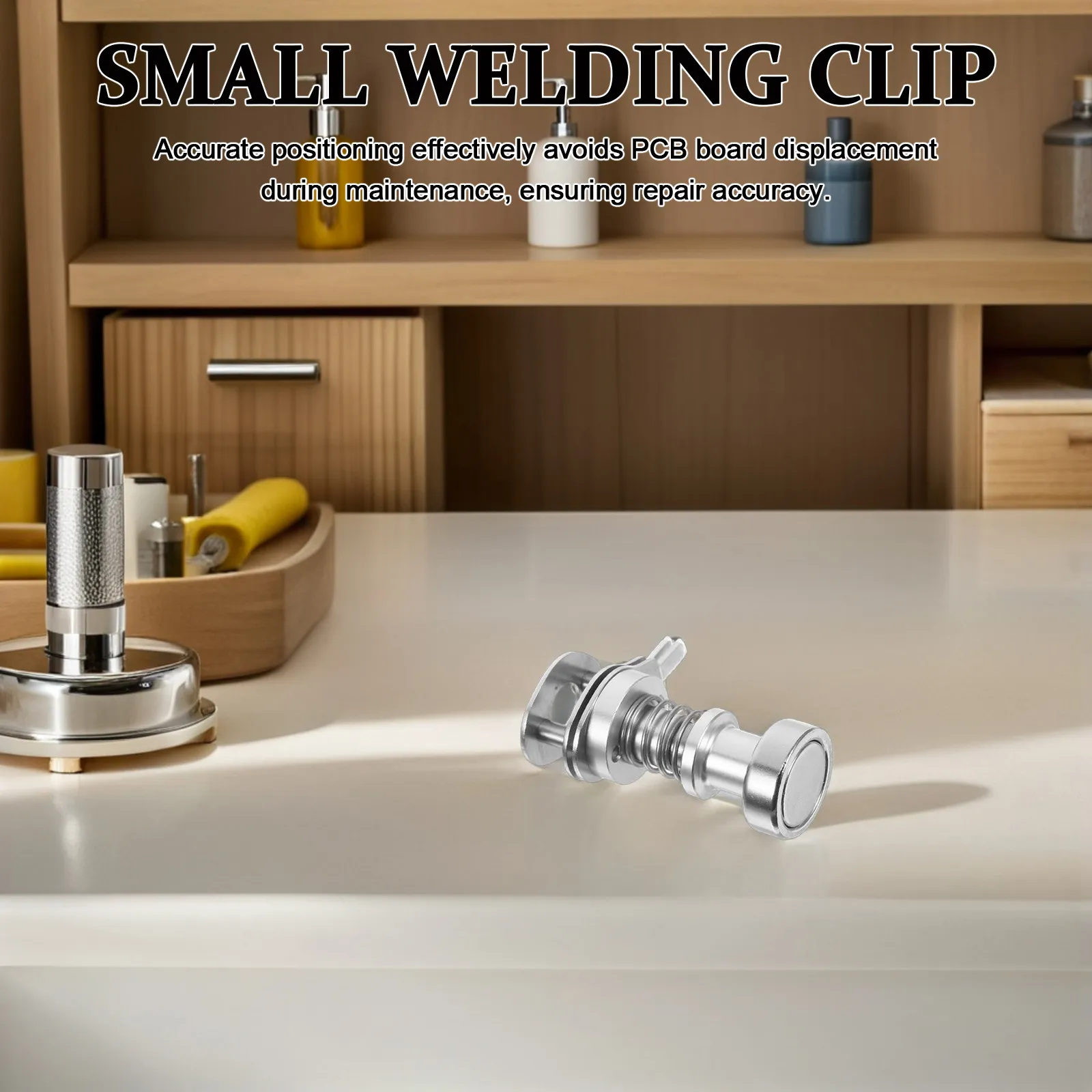 Micro Welding Clip Circuit Board Clamp Adjustable Helping Repair Stand Hobbyists Electronics
