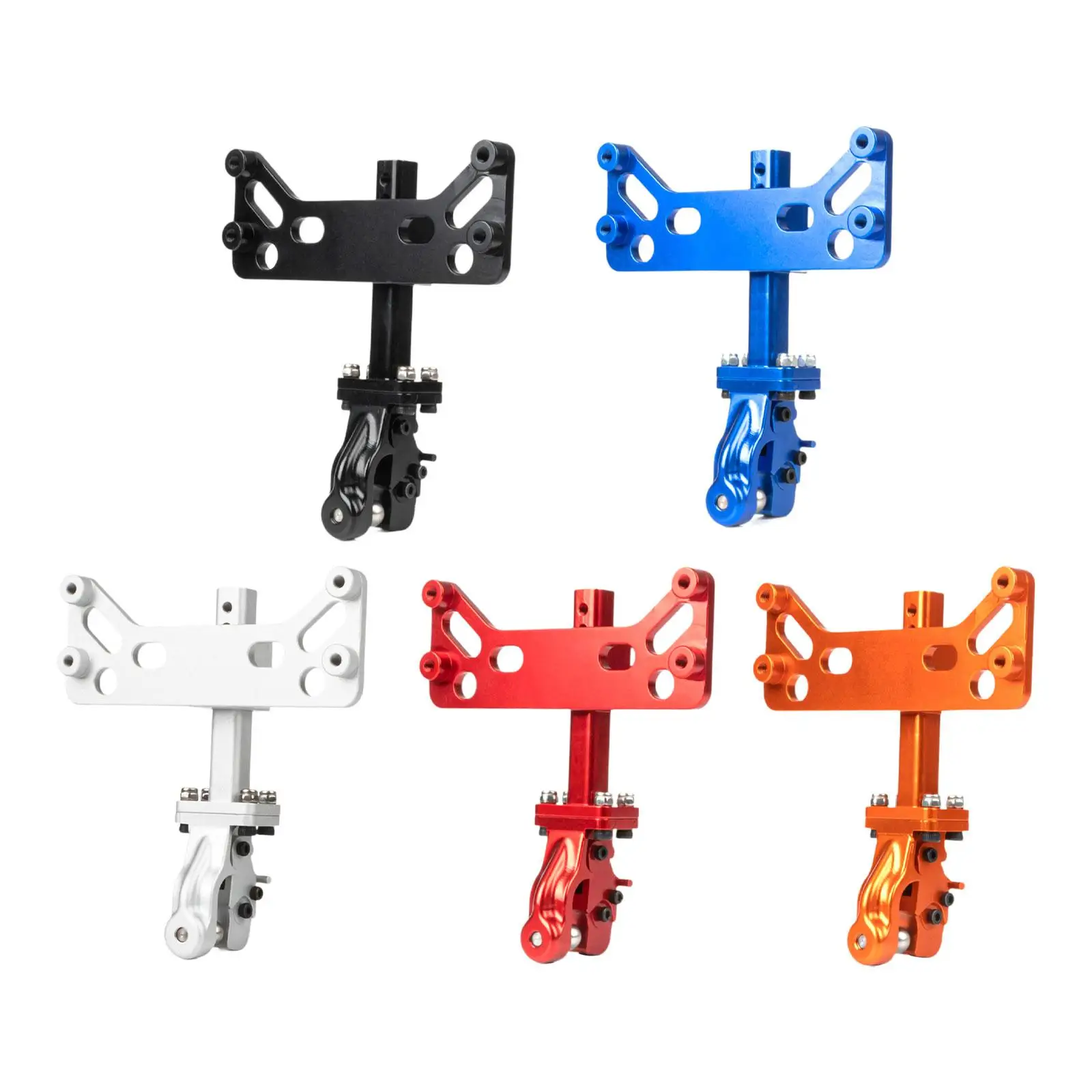 Adjustable Drop Hitch Receiver RC Trailer Hook Heavy Duty Spare Parts for 1:6 Scale RC Crawler Car Truck Hobby Accessories