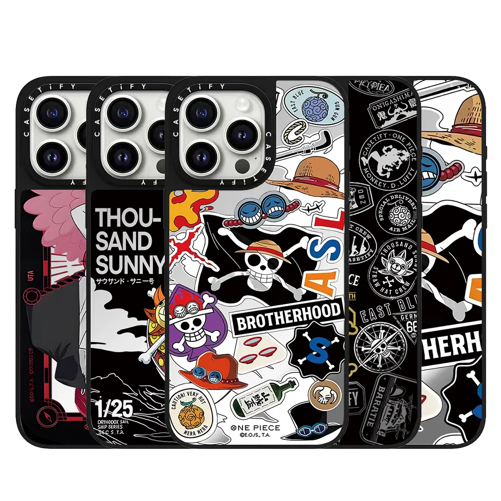 

CASETiFY Co-branded One Piece Cartoon Series Phone case for iPhone 17 16 15 14 13 Pro Max Plus Air Magnetic Protect Cover