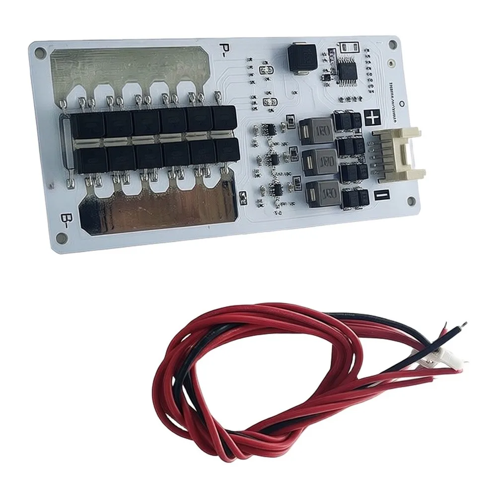 For 4S For Lifepo4 12V 25A with Integrated Active Balancing and Safety Protections Aluminum for Portable Power