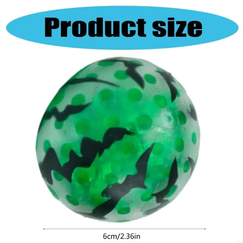 Touet serré Soft TPR pastèque Sensory Prop Toy pour le soulagement du stress Formation Stress Stress A2ub