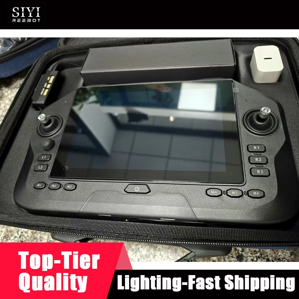 SIYI UniRC 7/7 Pro Dual Frequency Handheld Grondstation 7Inch 1080P 40KM Bereik Smart Controller voor UAV UGV USV Robotics