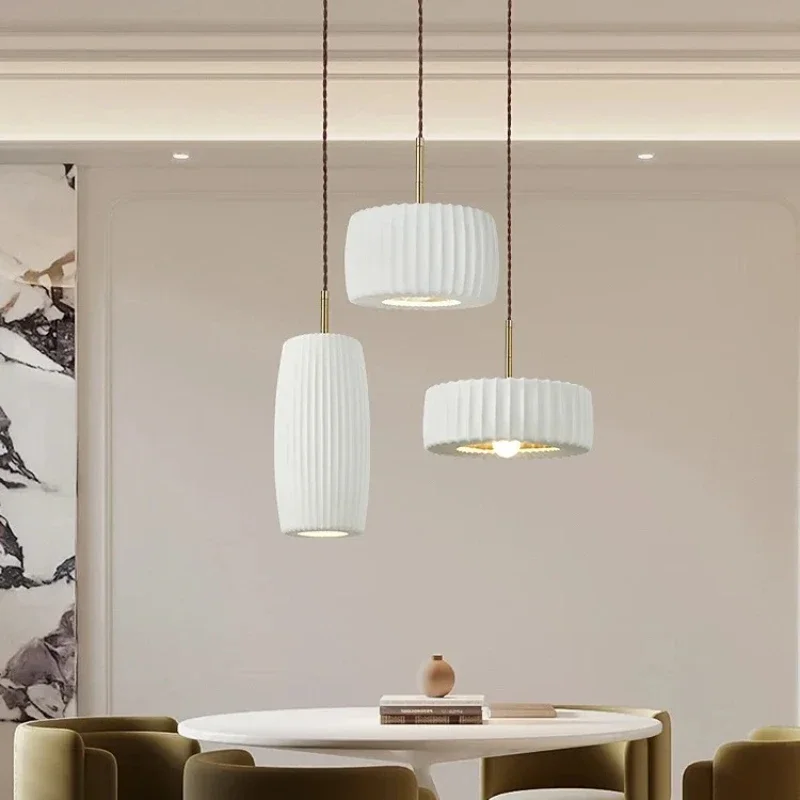 Nordic Modern Pendant Light Resin Hanging Lamps Art Home Decoration LED Chandelier for Living Room Restaurant Cafe Hotel Bedside