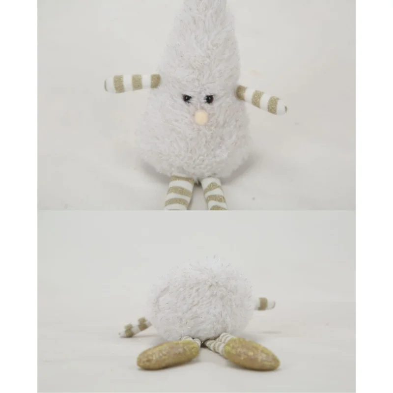 Decorazioni natalizie transfrontaliere, peluche in tessuto, decorazioni per l'albero di Natale, ciondoli, peluche natalizi, ornamenti