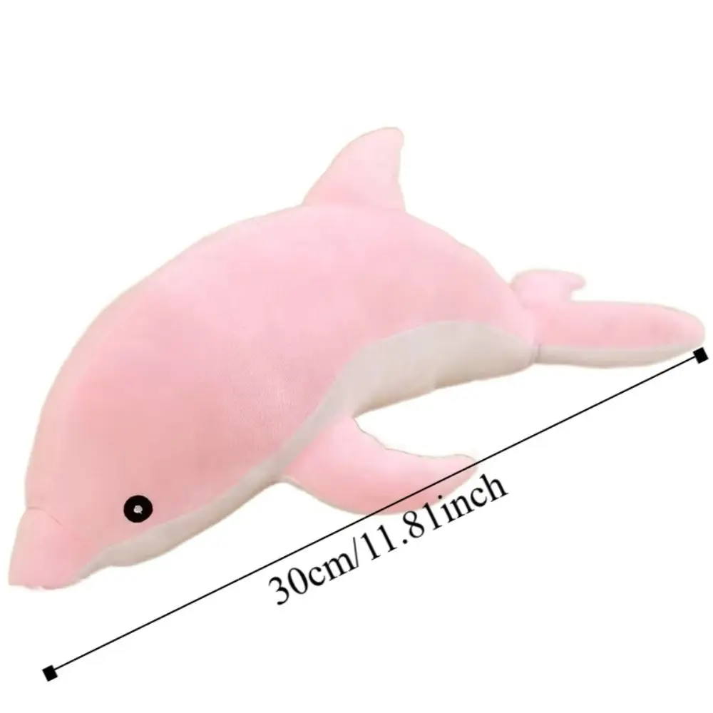 สัตว์ทะเล Marine Life Dolphin Plush ของเล่นน่ารัก Dolphin ตุ๊กตาของเล่น 30 ซม.น่ารัก Dolphin โซฟาหมอนตกแต่งบ้าน