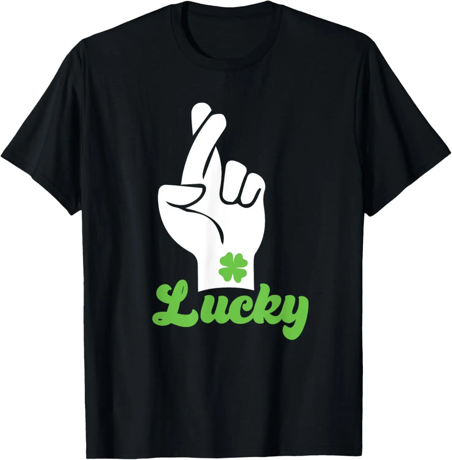 

lucky shamrock heart st patrick's day parade clover holiday T-Shirt