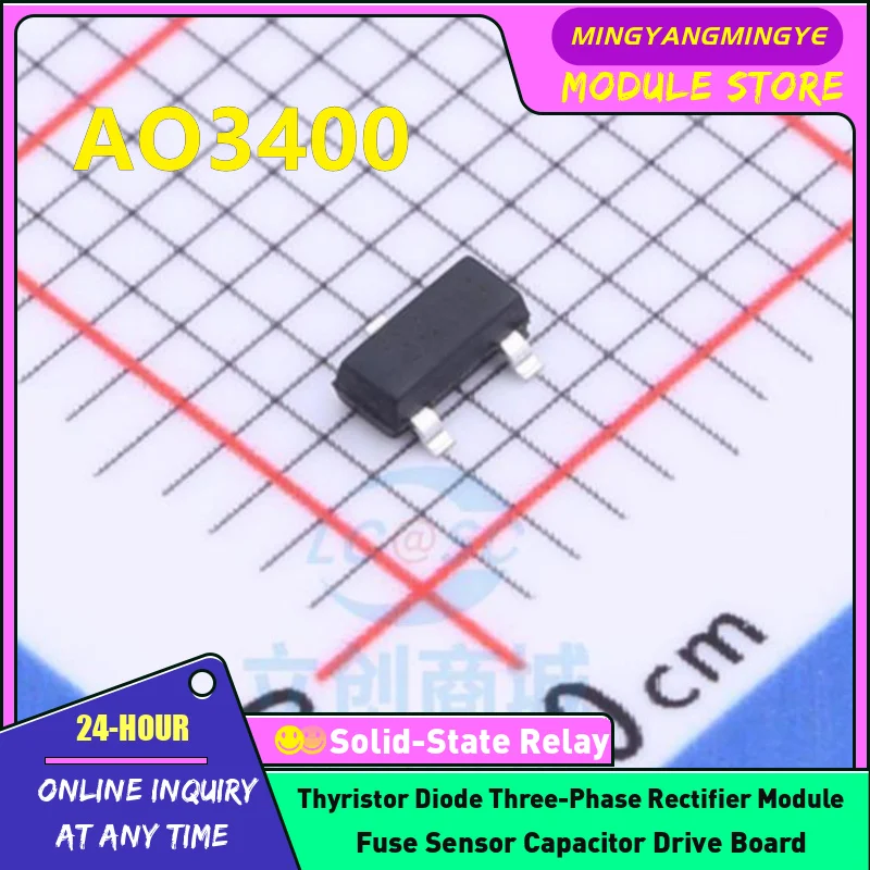 100PCS/LOT AO3400 AO3401 AO3402 AO3403 AO3404 AO3405 AO3406 AO3407 SOT23 Field-effect transistor NEW IN STOCK