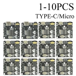 1-10PCS VHM-314 Audio Receiver Board Bluetooth-compatible 5.0 mp3 lossless Decoder Board Wireless Stereo Music Module