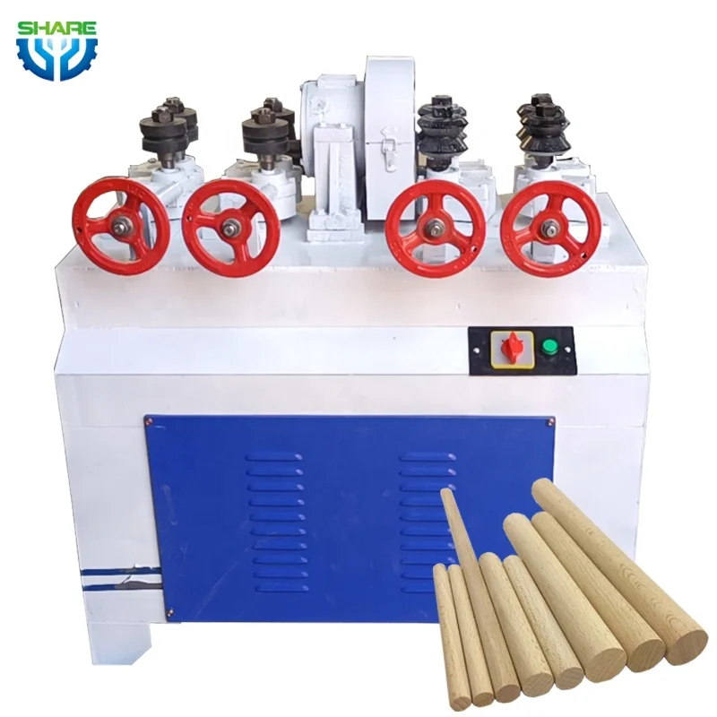 

Автоматическая машина для изготовления ручек швабры и метлы. Машина для изготовления круглых палочек из дерева.