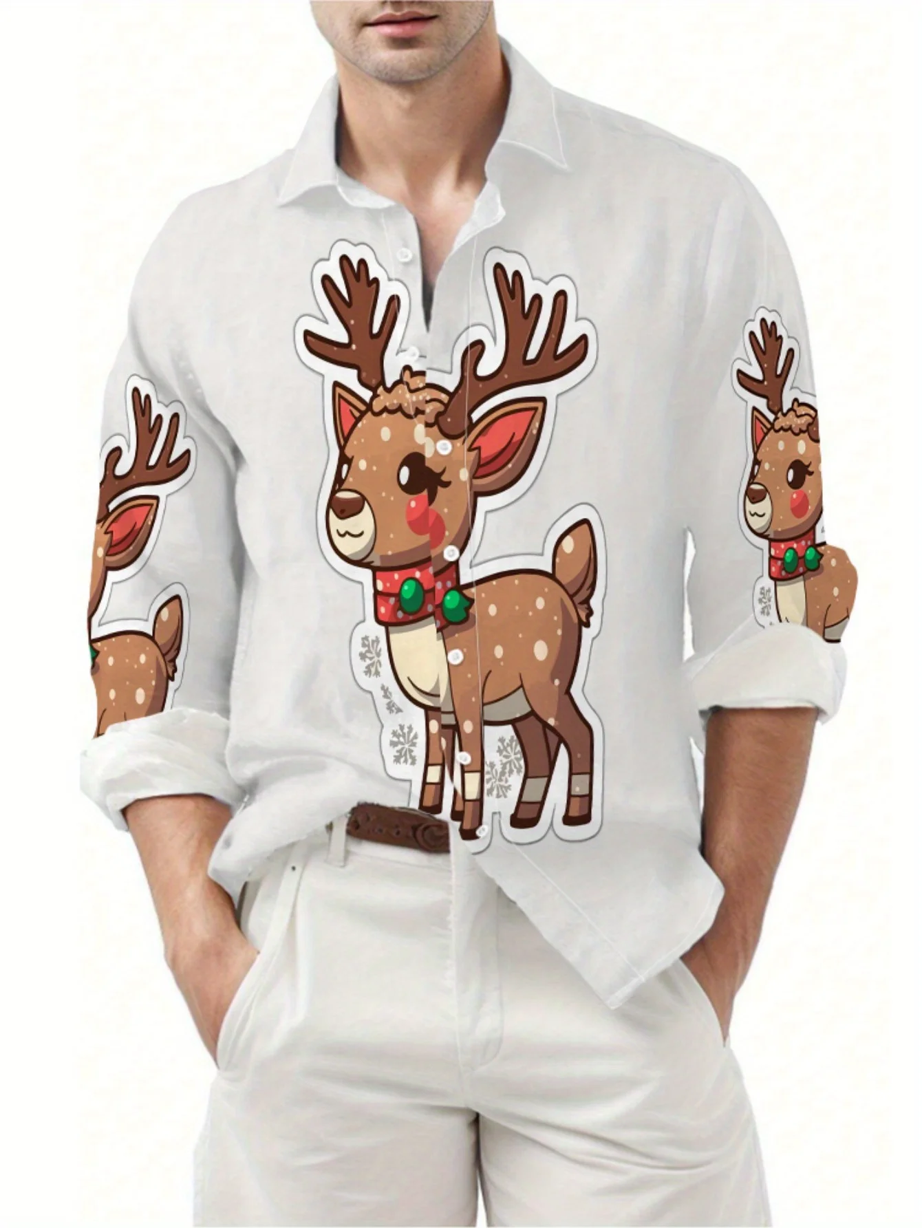 Men's Holiday 3D De… - image