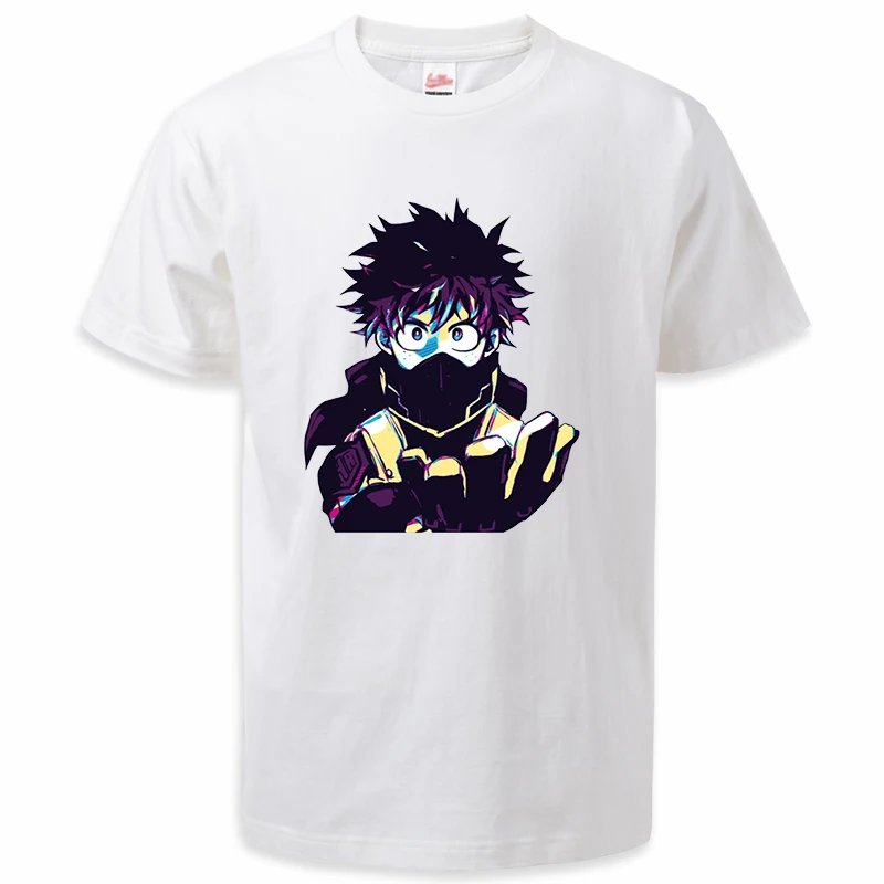 My Hero Academia Mangas Anime Tshirts Summer Men Bakugou Deku Graphic Tee Shirts New Breathable Tops Casual Tees