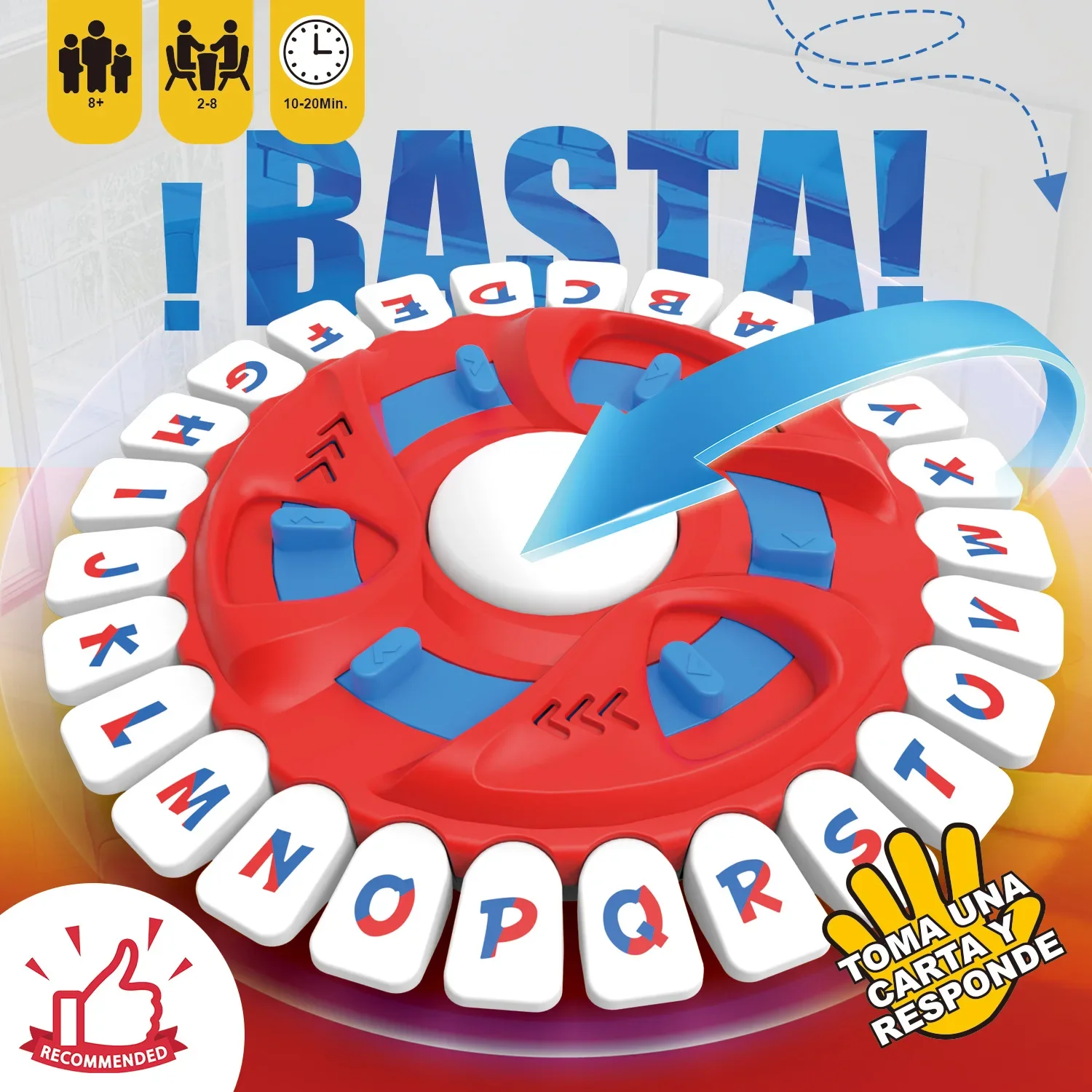 لعبة الأبجدية السريعة 26-مفتاح لعبة ألغاز للأطفال العائلة سطح المكتب التعليمية تدور لعبة المجلس ألعاب أطفال عبر الحدود