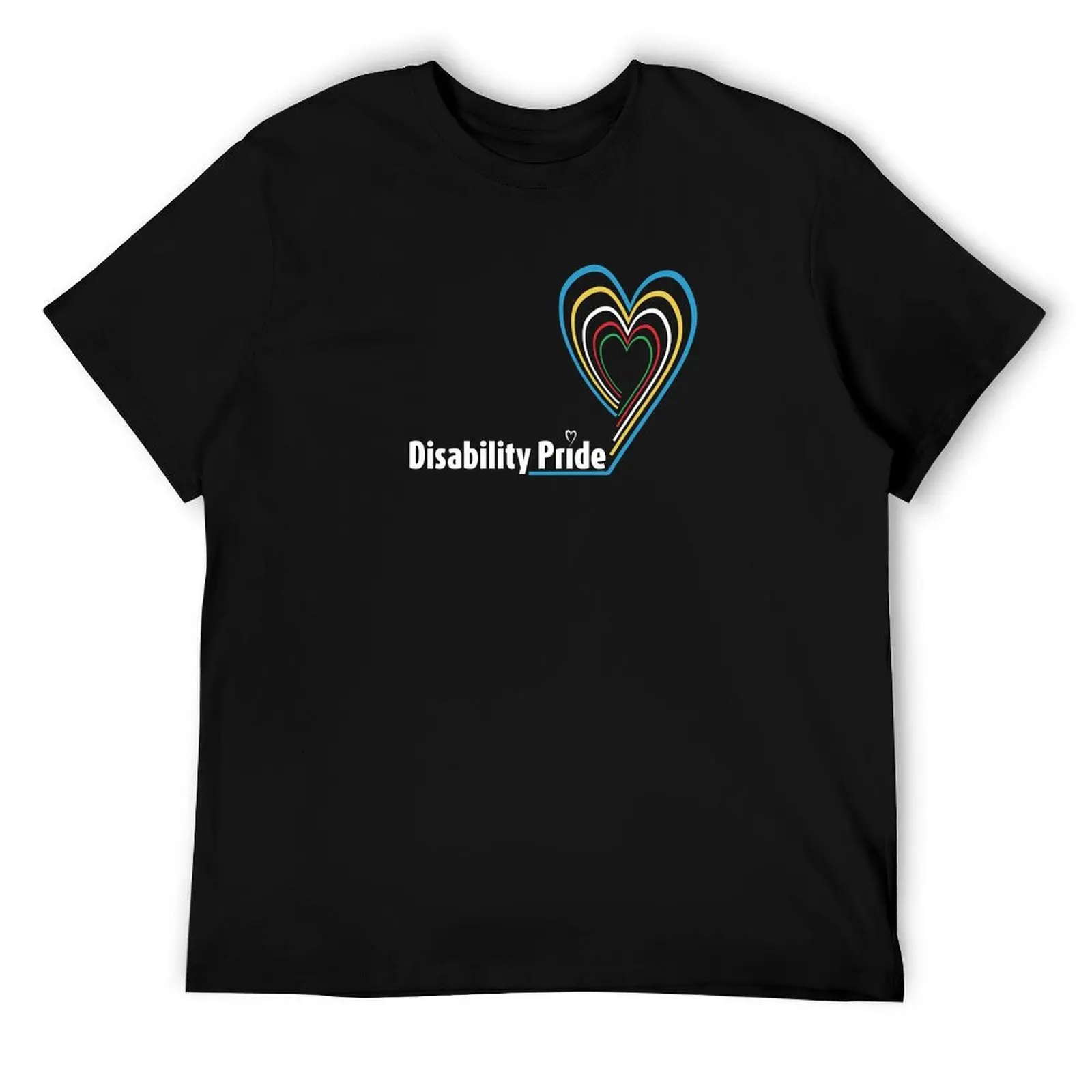 

Disability Pride T-Shirt anime t shirts for man man t shirts for men casual funny t shirts cotton T-Shirt