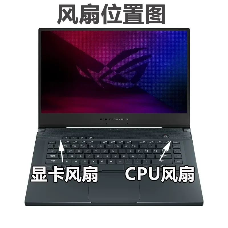 New Cooling Fan for MSI Stealth 16 BS5405HS-U5N BS5405HS-U5P