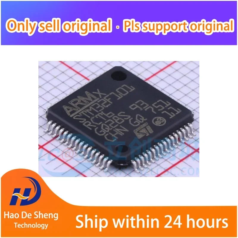 

10PCS/LOT STM32F101RCT6 LQFP64 New Original In Stock