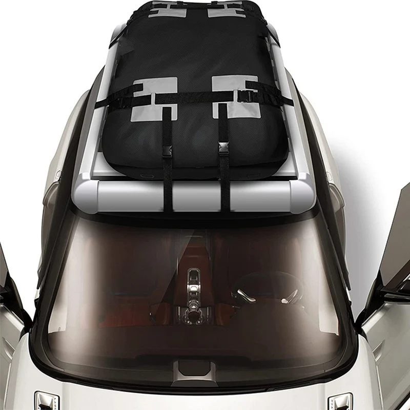 600D Waterproof Cargo Bag Car Roof Cargo Carrier Universal Luggage Bag Storage Cube Bag for Travel Camping Luggage Storage Box