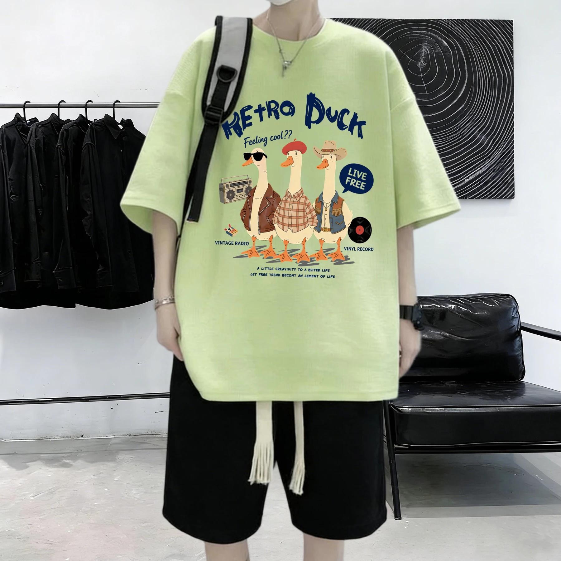 Мужская летняя тонкая дышащая  – обзор и цена Summer Duck Clothing