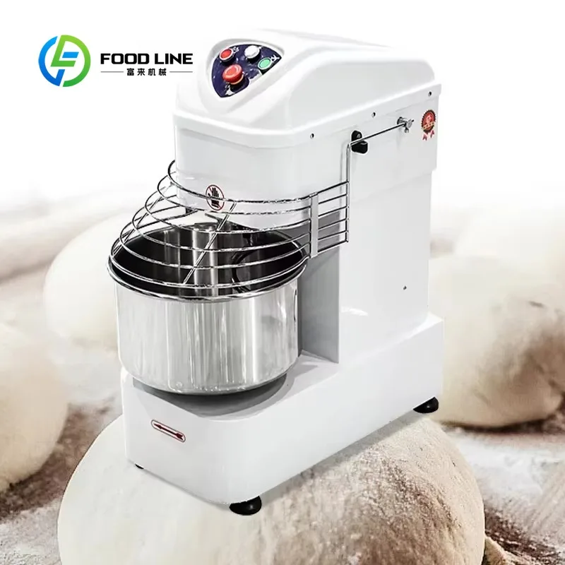 

Customized size Heavy Duty Electric Food Kneader Universal Spiral Bread Pizza Blender Fixed Bowl Series Pastry Maker Bakery