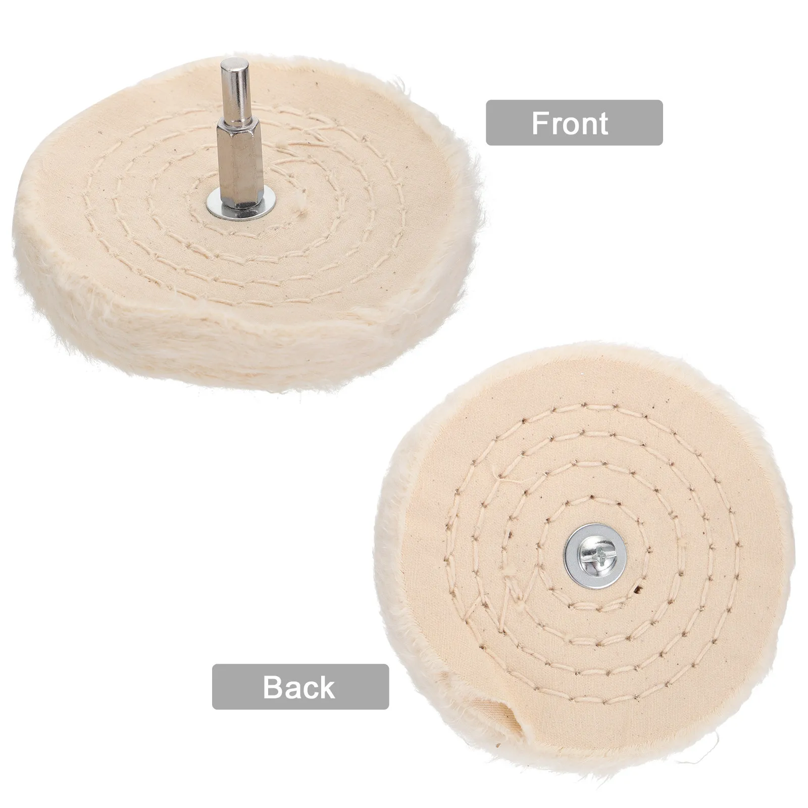 10Pcs Polishing Wheels Combination Strong Polishing Effect Cloth Surface Polisher Connecting Rod Anti Rust Grinding Cloth Wheels