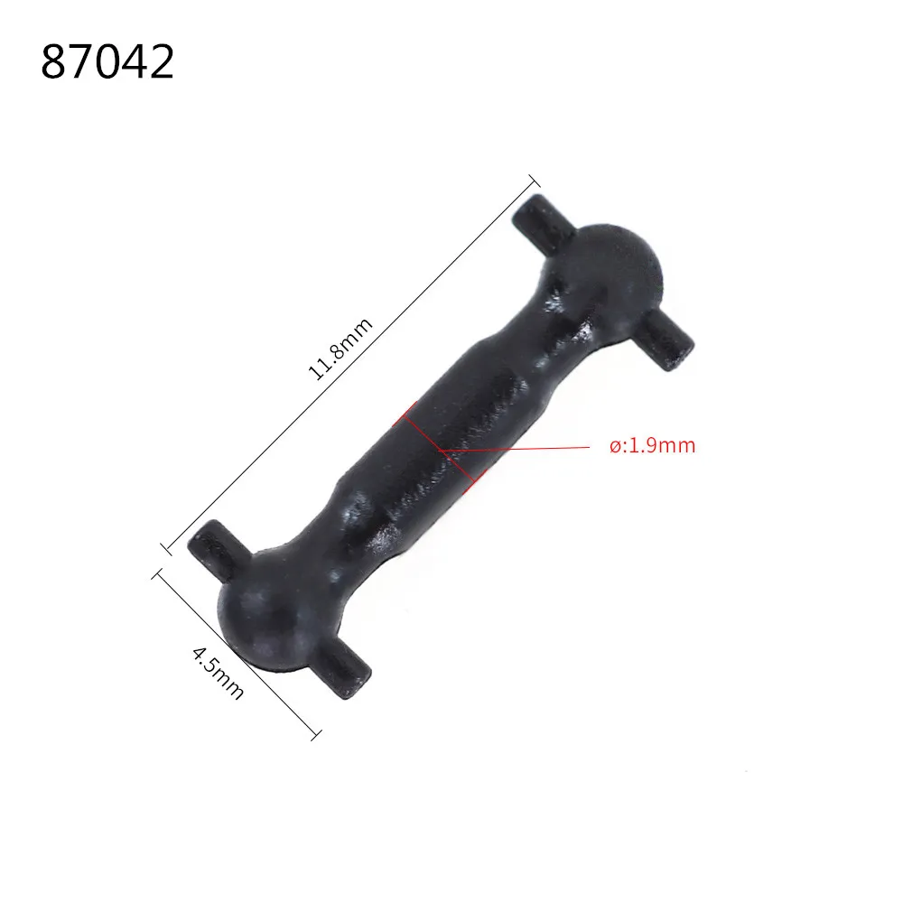 Miniatura HO 1:87 tren conector de ferrocarril modelo de varilla Diorama accesorios ABS plástico Motor Drive Rod Kits 3 piezas