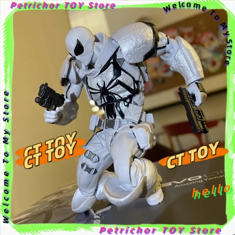 

Genuine Ct Toys In Stock Shipped Immediately Agent Anti Venom Amazing Yamaguchi Agent Venom Spiderman Anime Action Figure Gifts