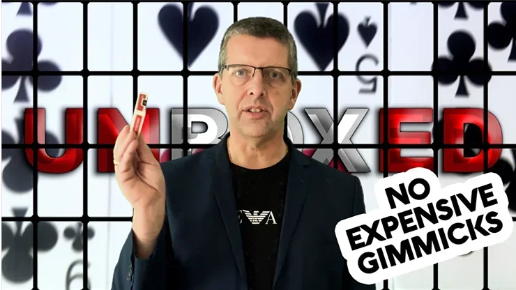 Unboxed (Gimmicks and Online Instructions) by Mark Traversoni Close Up Performer Magic Tricks Beginner Magician Magia Props Fun