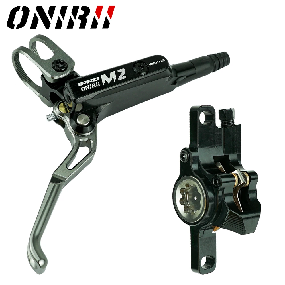 MTB Hydraulic Disc Brake 2 Piston Mineral Oil Caliper Rotor Front/Rear for DEORE SLX M7100 New ONIRII