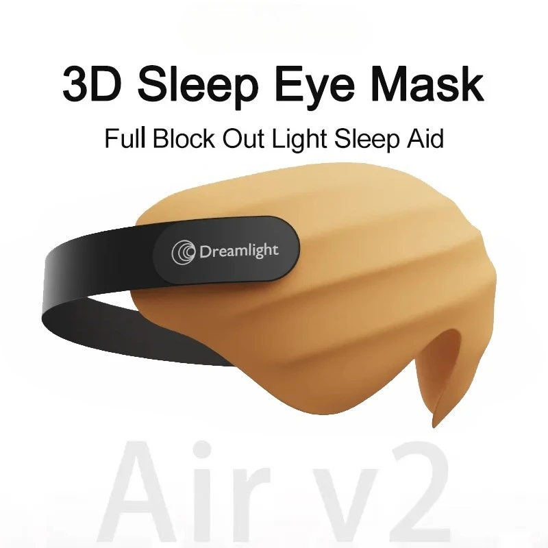 

Dreamlight 4S Eye Mask Sleep 3D Stereoscopic Sleep Aid for Men Women Adult Sleeping Comfort Eye Mask Blindfold Travel Eyeshade