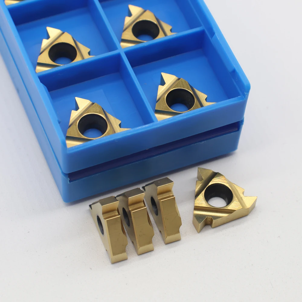 10PCS 16IR AG60ภายในเครื่องมือคาร์ไบด์แทรกเครื่องกลึงเครื่องตัดเครื่องมือกลึงแทรกใบมีดโลหะ