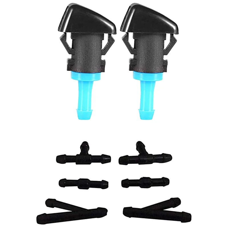 Windshield Washer Nozzle Spray Jet Kit for 2009-16 NISSAN FRONTIER, 2009-12 NISSAN PATHFINDER,2009-15 NISSAN XTERRA