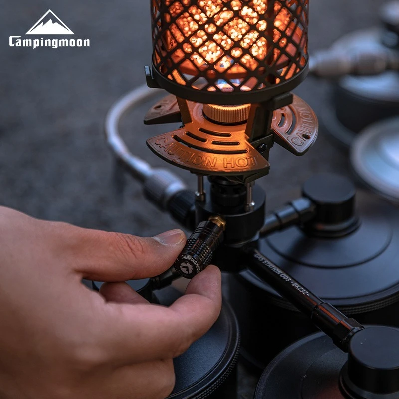 CAMPINGMOON MBK-27 Blackened Aluminum Alloy Compatible With Xiaowujing Heating Furnace NX-92 Firepower Switch Knob