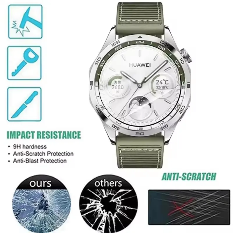 Hydrogel Film Universal Round Watch Screen Protector Film 1-5Pcs 26-46mm 29mm 30mm 31mm 32mm 33mm 34mm 35mm 36mm 37mm 38mm 39mm image 4