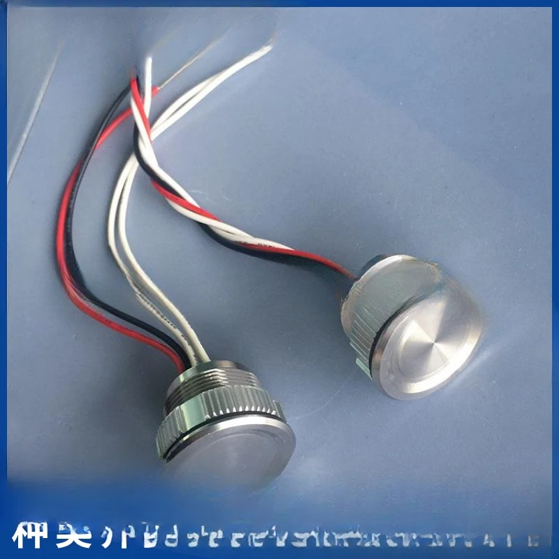 22MM stainless steel piezoelectric switch waterproof IP68 reset/self-locking metal waterproof switch underwater