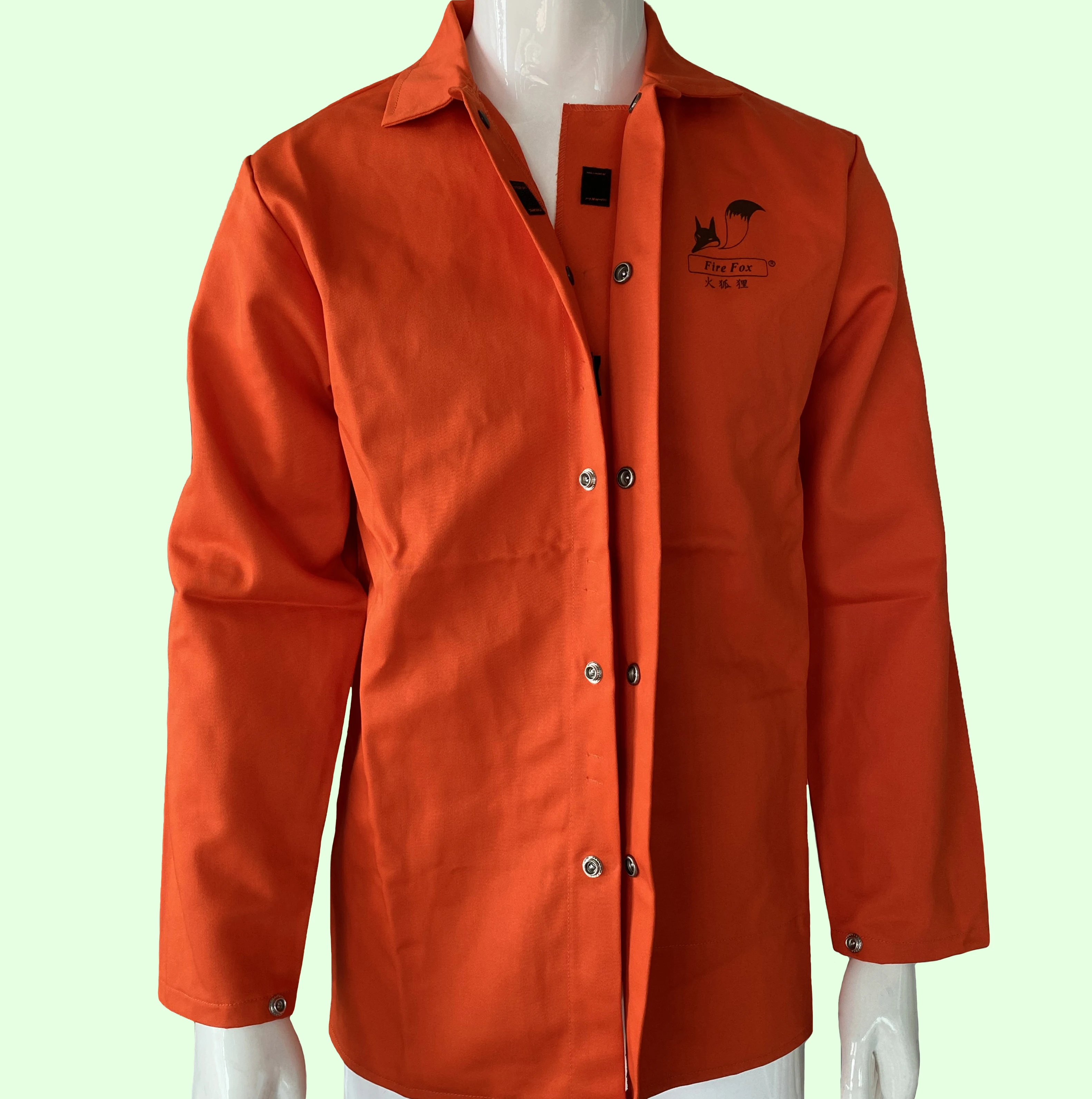 Welding Jackets Orange Color Flame Resistant Pants Fire Retardant Proof Trousers Coverall FR Cotton Welder Clothing