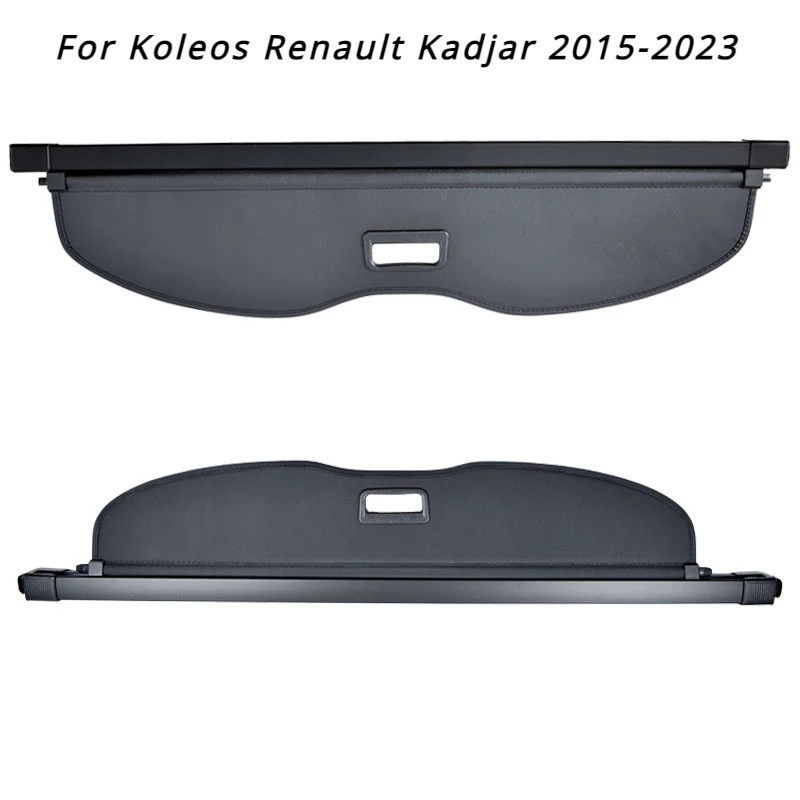 

Trunk Cargo Cover for Renault Kadjar 2015-2022 Security Shield Rear Luggage Curtain Partition Privacy Car Accessories Organizer