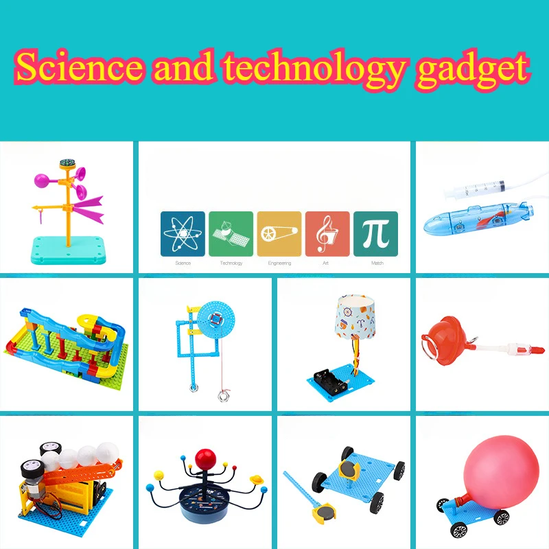 

Children's DIY Technology Small Production Elementary School Physics Experiment Material Package Manual Classroom