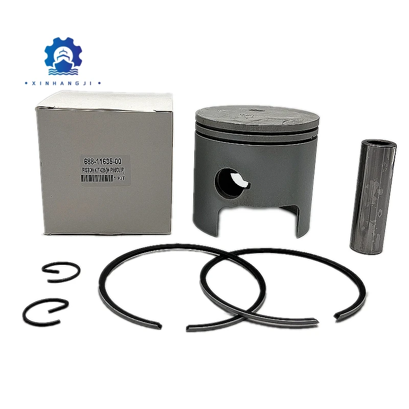 688-11635-00 Piston Kit (0.25Mm O/s)  Rings +0.25MM Diameter 82.25MM For Yamaha Parsun Outboard 2T 85HP Boat accessories