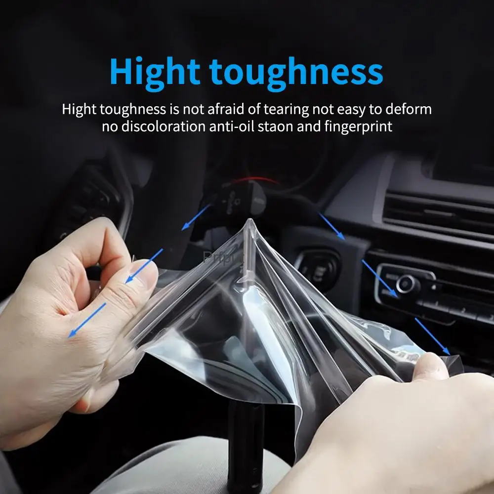 Car Instrument Panel Screen Protector for Volkswagen VW Touran 2016-2018 Auto Interior Screen Protetive PET Film Car Accessories