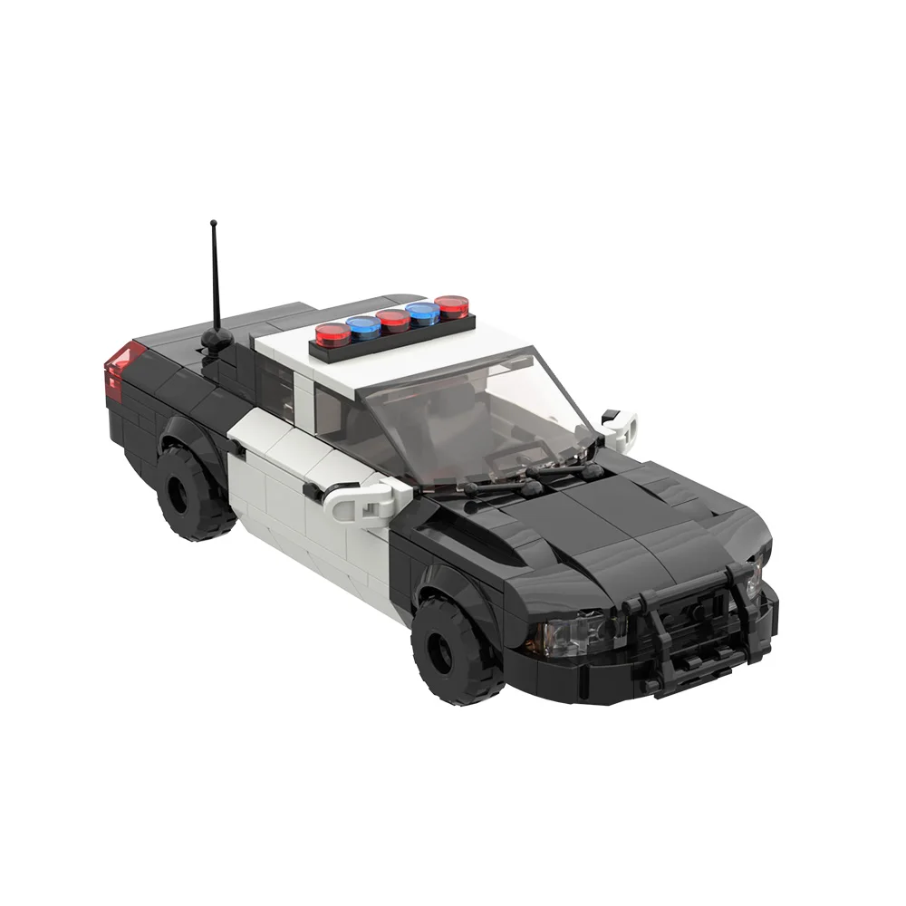 

Конструктор MOC 2011 Ford Crown Victoria Police Interceptor: Модель полицейского автомобиля, строительные блоки, игрушки для сборки, подарок для детей, сделай сам