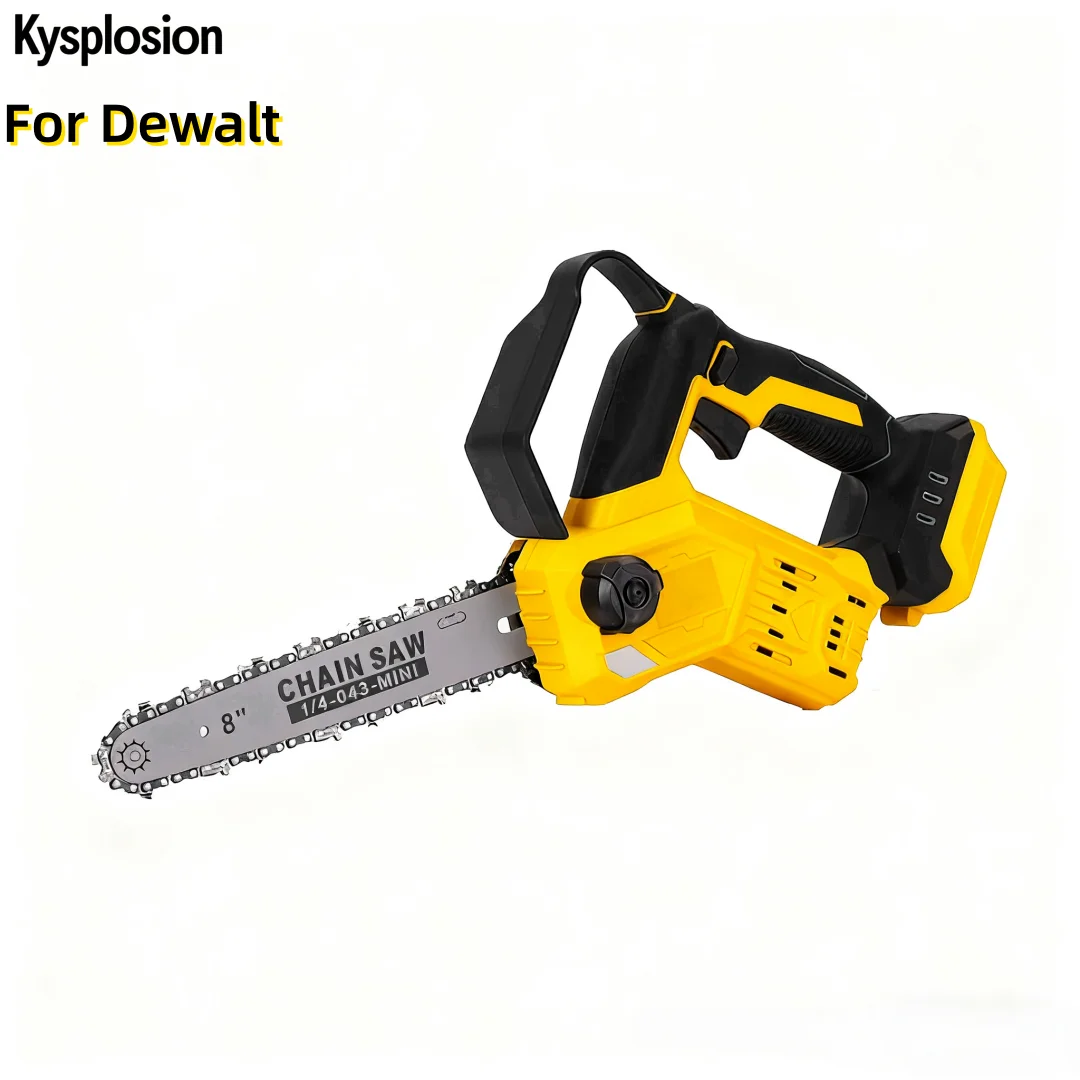 

8 Inch Brushless Mini Handheld Electric Chainsaw For Makita/Dewalt 20V battery Novel gardening tools