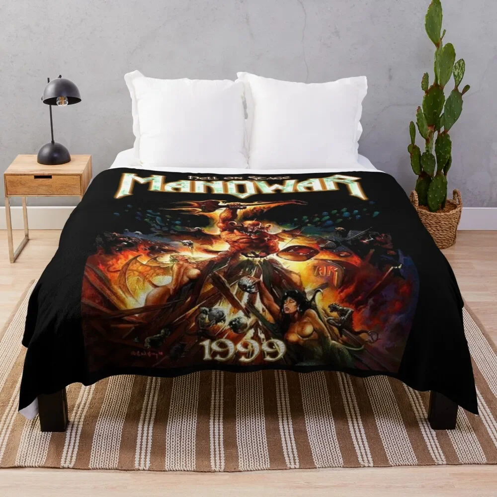 

Manowar Best Seller Throw Blanket For Decorative Sofa Decorative Beds Nap Thin Blankets